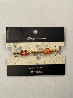 Baublebar x Disney Bracelet Gold Modern Statement Piece